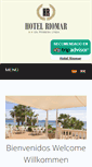 Mobile Screenshot of hotelriomar.es